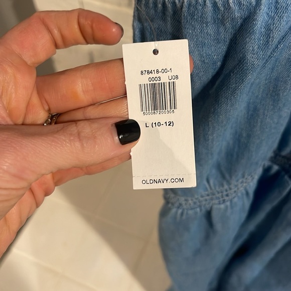 Chambray Jumpsuit - Picture 2 of 3